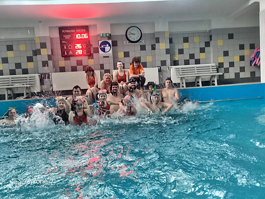 Hokej pod wodą Walenie Siemianowice Śląskie 10 VI 2023. Koniec Walenia czyli Amatorska Liga Hokeja Pod Wodą